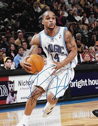 Jameer Nelson signed Orlando Magic basketball 8x10 photo COA