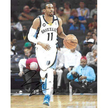 Mike Conley, Memphis Grizzlies, Signed, Autographed, Basketball, 8X10 Photo, a Coa with the Proof Photo of Mike Signing Will Be Included..