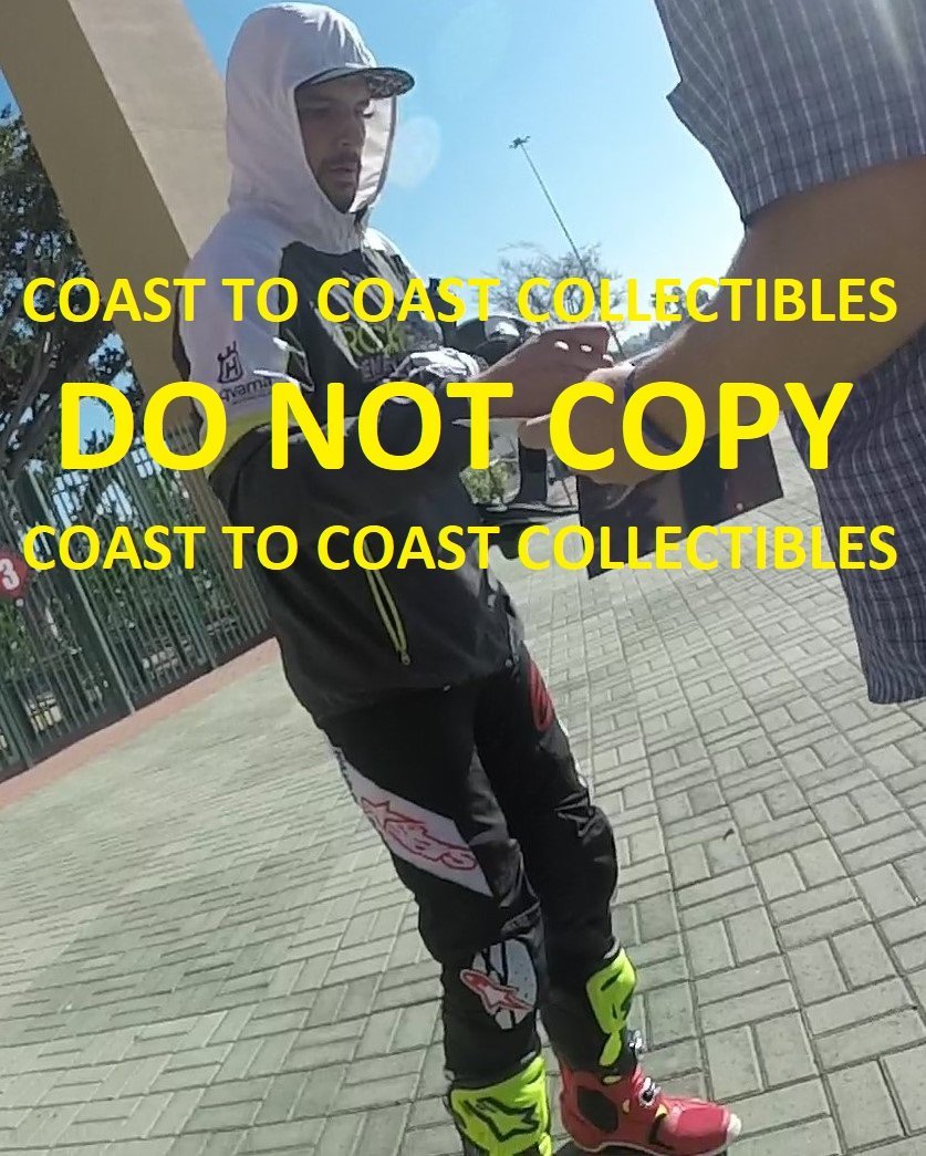 Jason Anderson, Supercross, Motocross, signed autographed 8x10 photo, COA with the proof photo will be included.