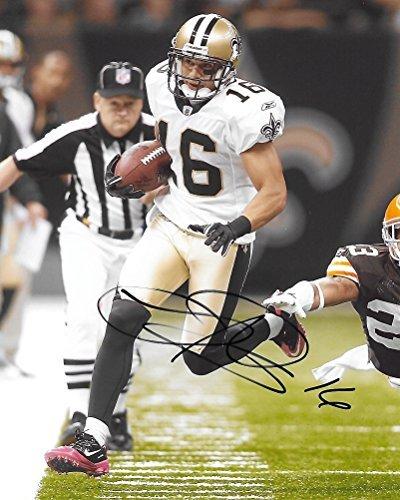 Lance Moore, New Orleans Saints, Signed, Autographed, 8x10 Photo, a COA with the Proof Photo of Lance Signing Will Be Included..