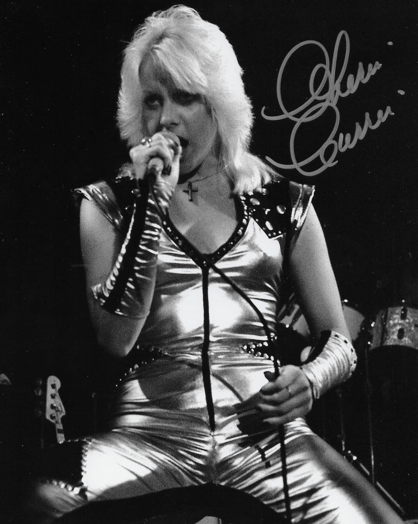 Cherie Currie The Runaways singer signed 8x10 photo COA proof autographed, STAR