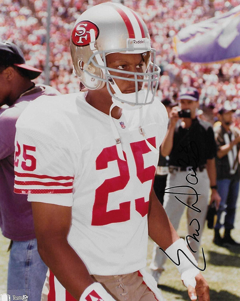 Eric Davis San Francisco 49ers signed autographed, 8x10 Photo, COA will be included