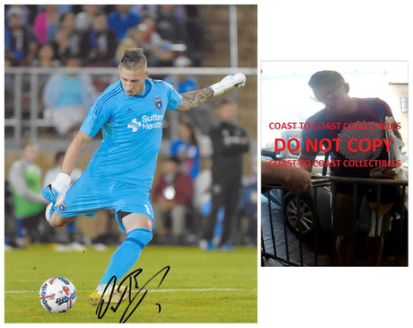 David Bingham Signed 8x10 Photo Proof COA San Jose Earthquakes Autographed