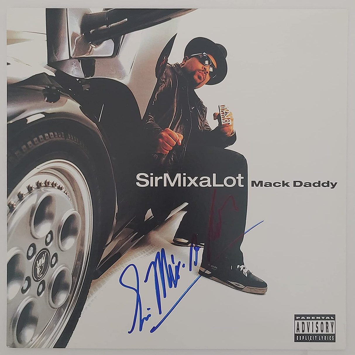 Sir Mix A Lot signed Mack Daddy album vinyl record Baby Got Back proof Beckett STAR
