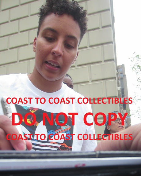 Layshia Clarendon, Cal Bears, Atlanta Dream, Signed, Autographed, 8X10 Photo, a COA with the Proof Photo of Layshia Signing Will Be Included