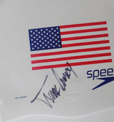 Tyler Clary USA Olympic gold swimmer signed autographed USA swim cap COA proof