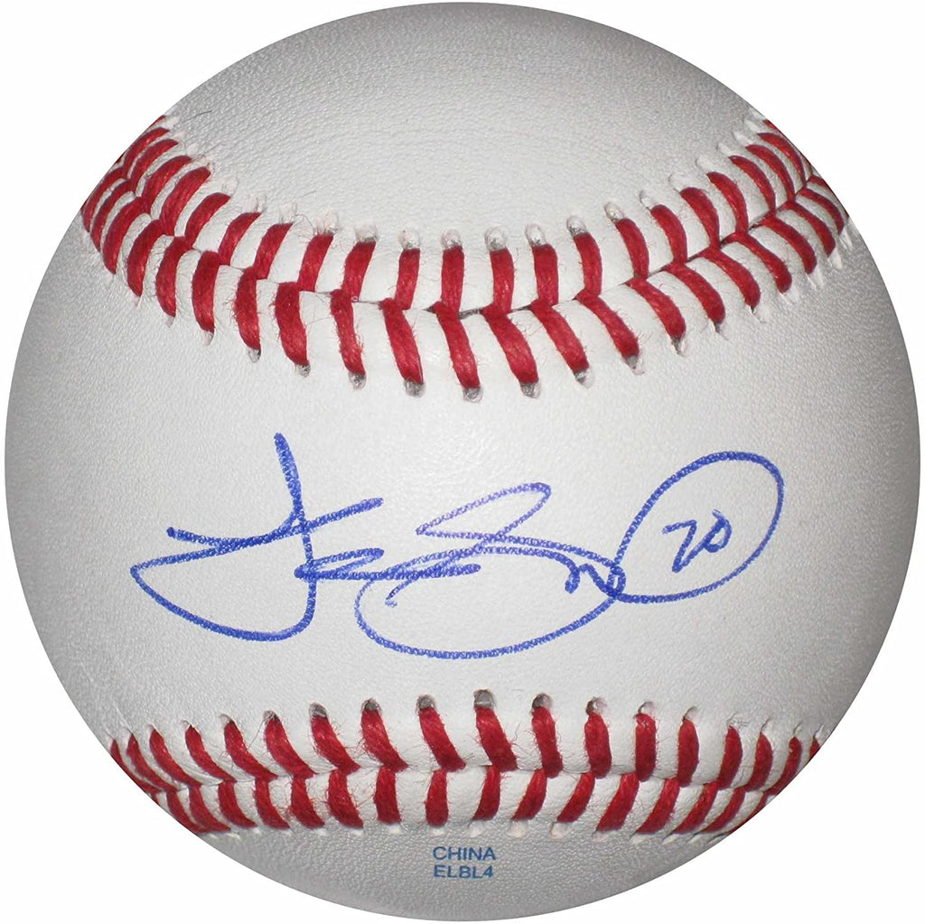 Tyler Saladino Samsung Lions White Sox Brewers signed autographed baseball proof