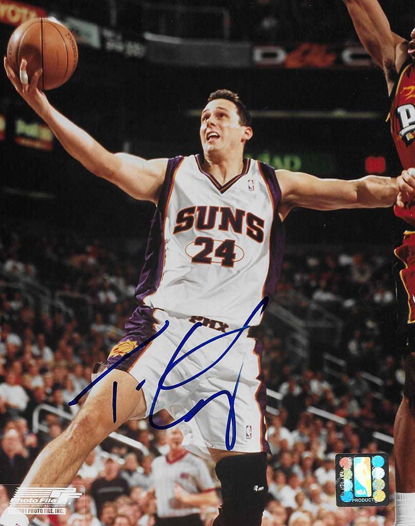 Tom Gugliotta signed Phoenix Suns basketball 8x10 photo COA