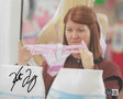 Kate Flannery actress signed autographed The Office 8x10 photo proof Beckett COA STAR.