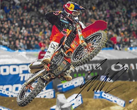 Cooper Webb motocross, supercross signed, autographed 8x10 photo.proof COA