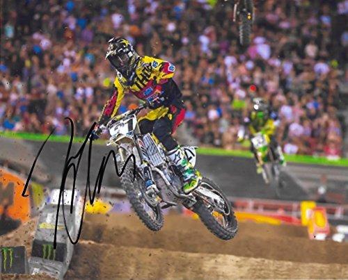 Jason Anderson, Supercross, Motocross, Signed, Autographed, 8X10 Photo, a COA with the Proof Photo of Jason Signing Will Be Included,,,