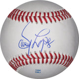 Davey Lopes Los Angeles Dodgers Astros signed autographed baseball COA proof