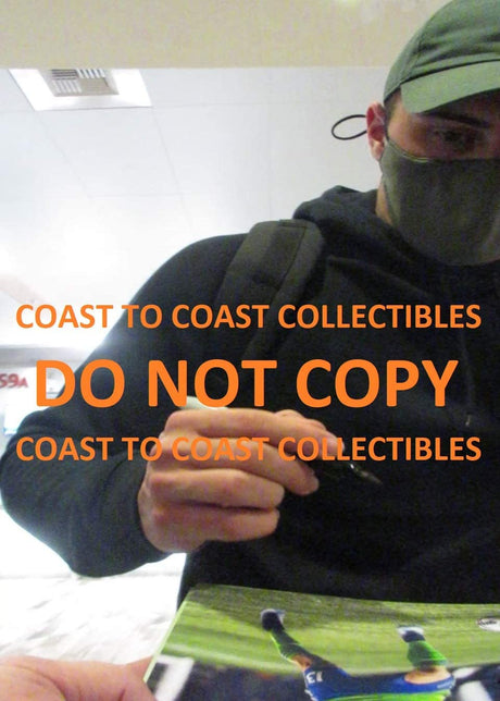 Jordan Morris autographed Seattle Sounders FC 8x10 photo proof COA.