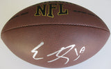 Emmanuel Sanders Buffalo Bills Broncos Steeers signed football proof Beckett COA