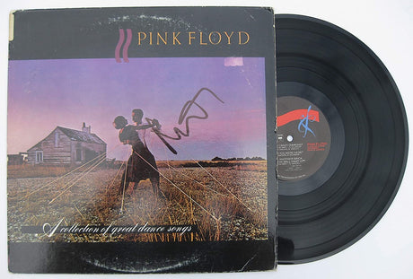 Nick Mason signed Pink Floyd Collection of Dance songs album proof Beckett COA STAR