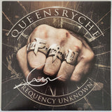 Geoff Tate signed Queesryche Frequency Unknown album, vinyl COA proof autograph STAR
