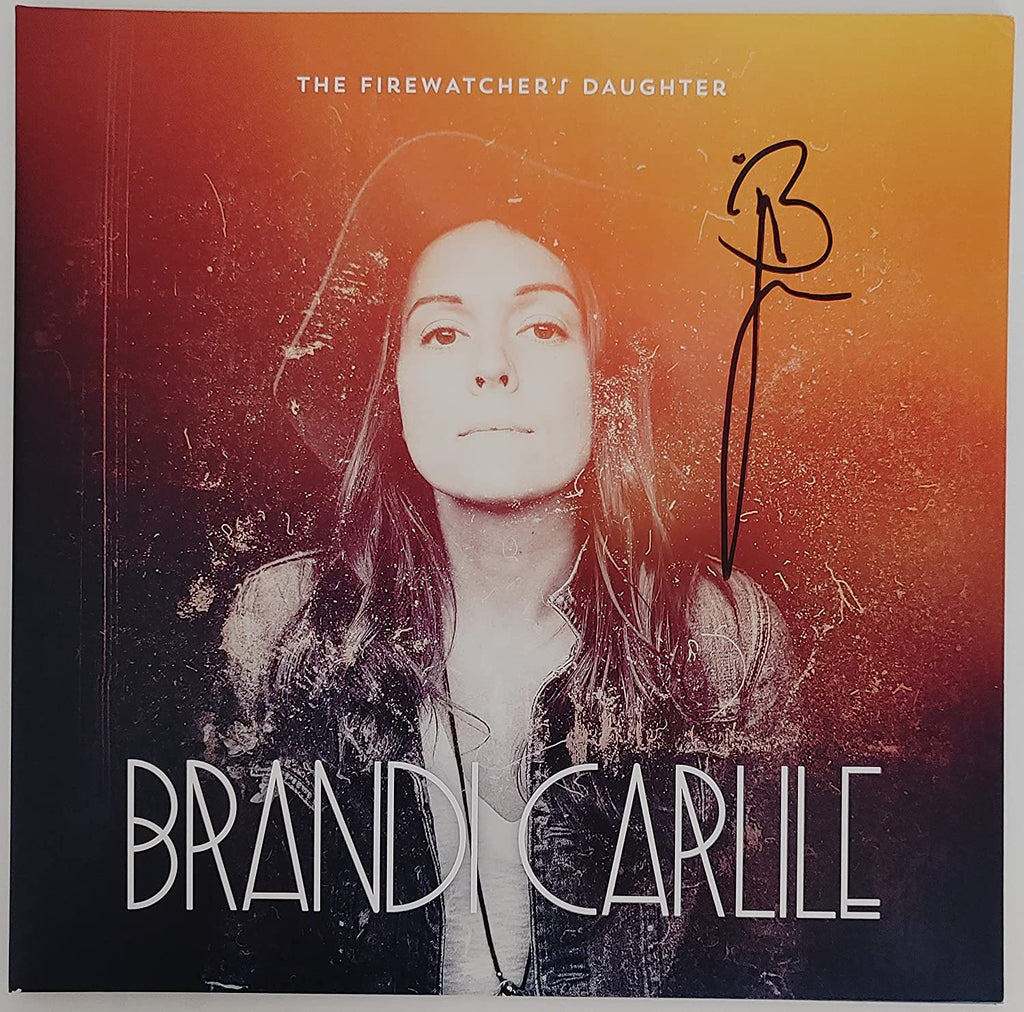 Brandi Carlile signed Firewatcher's Daughter album vinyl exact proof Beckett COA Star