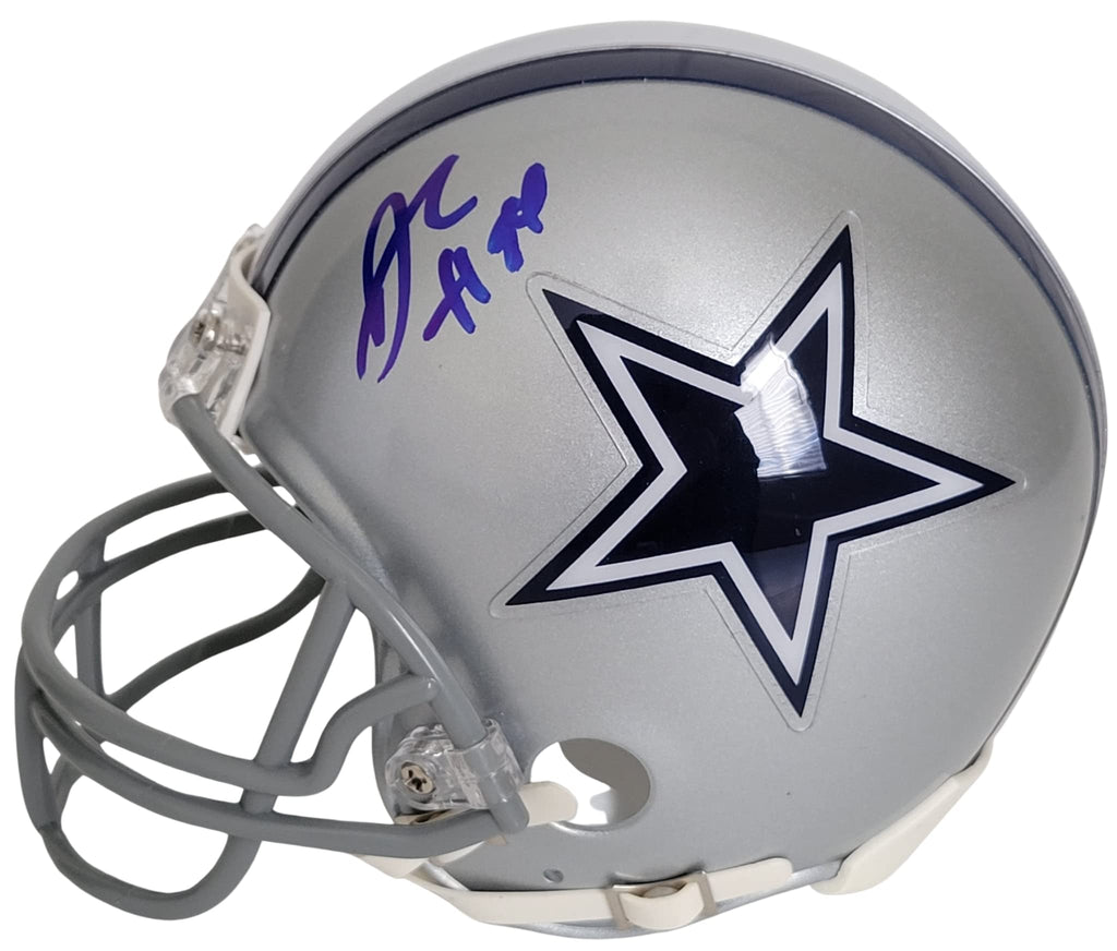 DeMarcus Ware signed Dallas Cowboys mini football helmet proof COA autographed