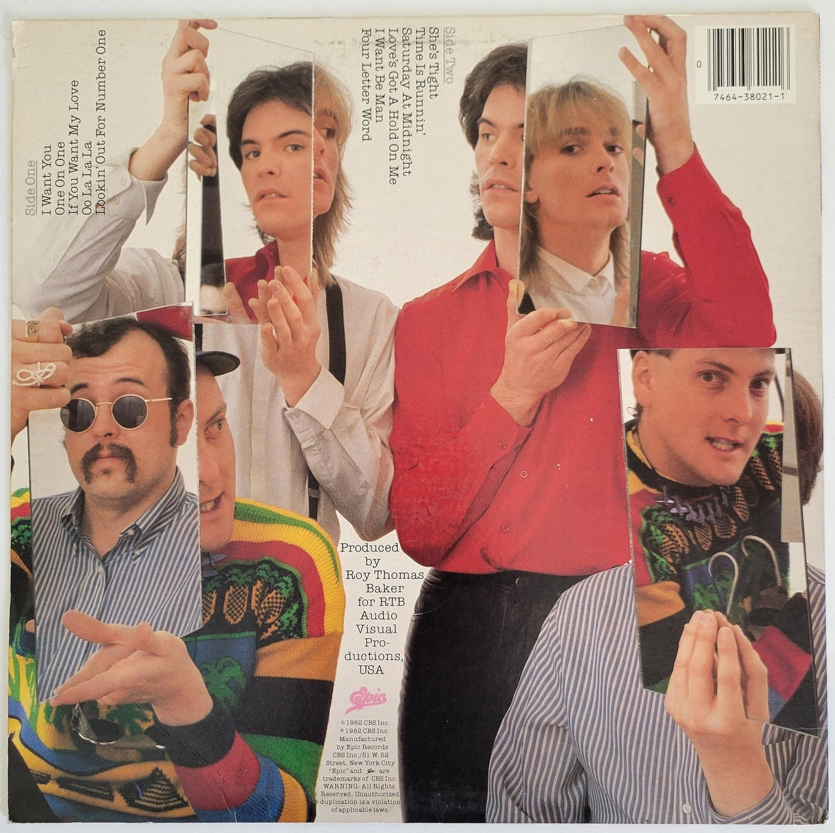 Cheap Trick band signed One on One album Vinyl COA proof Robin Zander,Rick Nielsen,Tom Peterson star