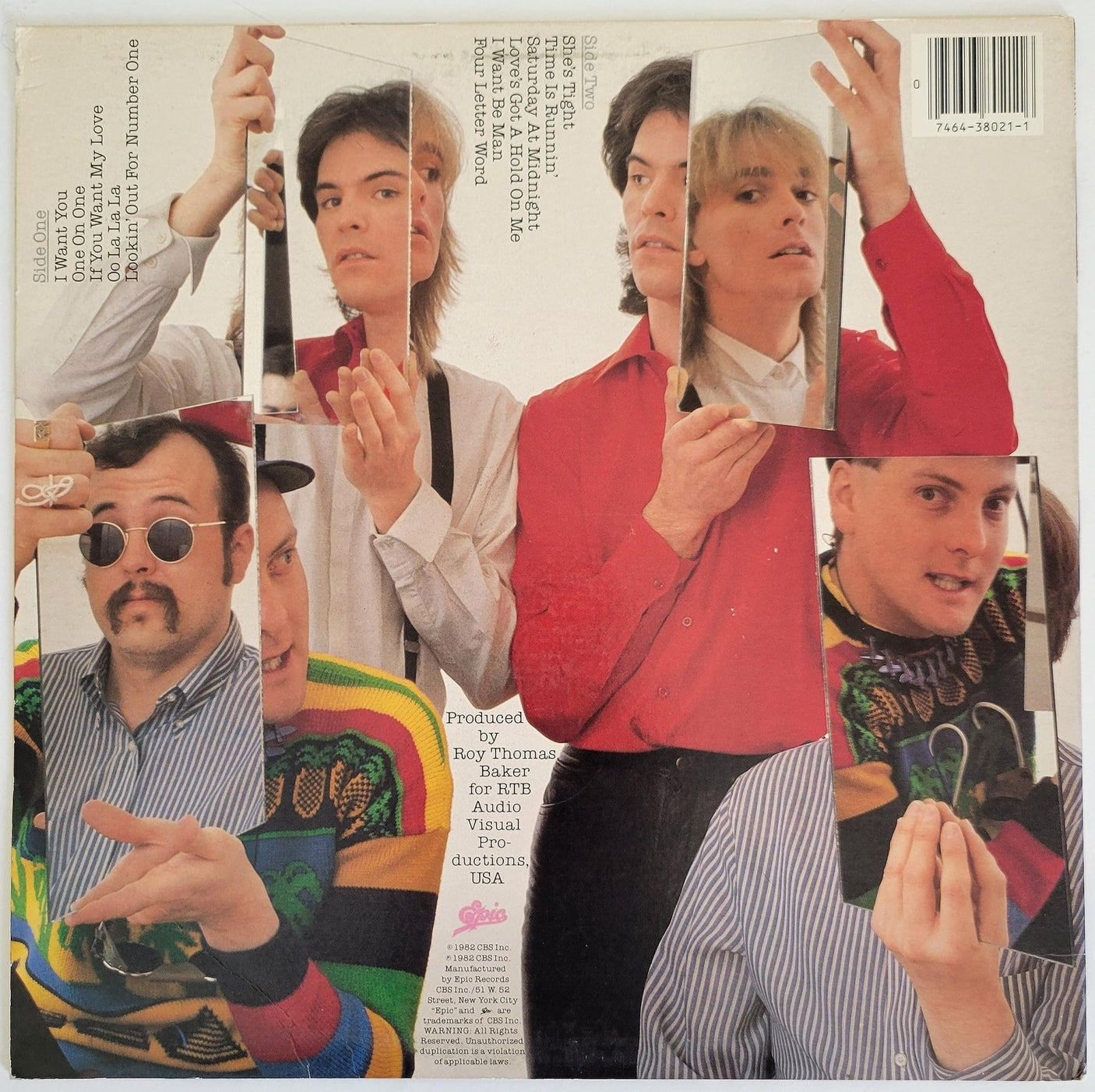 Cheap Trick band signed One on One album Vinyl COA proof Robin Zander,Rick Nielsen,Tom Peterson star