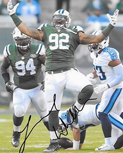 Leonard Williams New York Jets signed autographed 8x10 photo, COA with the Proof Photo will be included