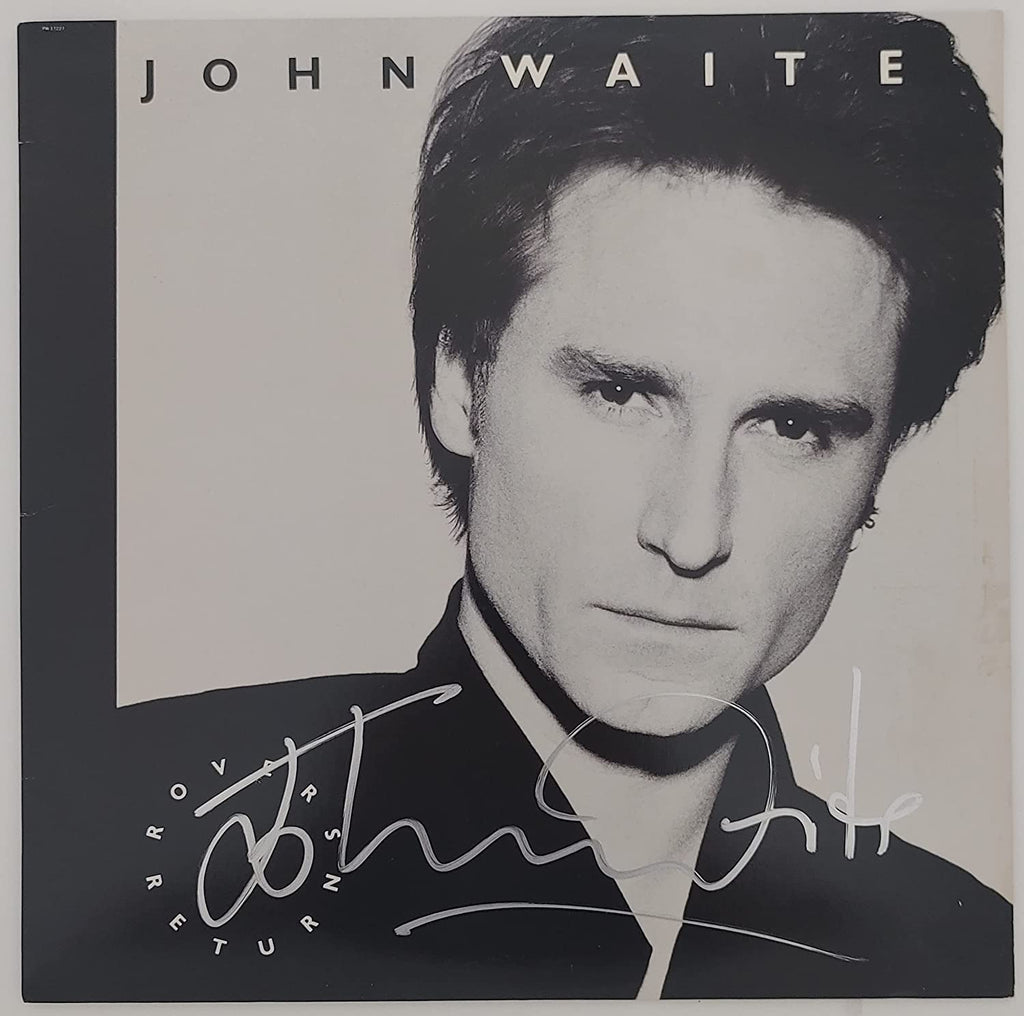 John Waite signed autographed Rover's Return album vinyl record proof Beckett COA STAR