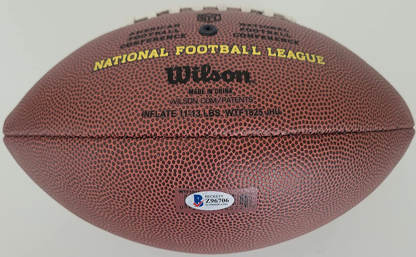 Antonio Gates San Diego Chargers signed NFL Duke football proof Beckett COA