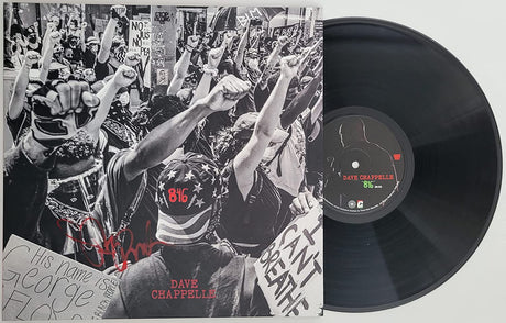 Dave Chappelle Comedian signed 8:46 album COA proof autographed vinyl record STAR