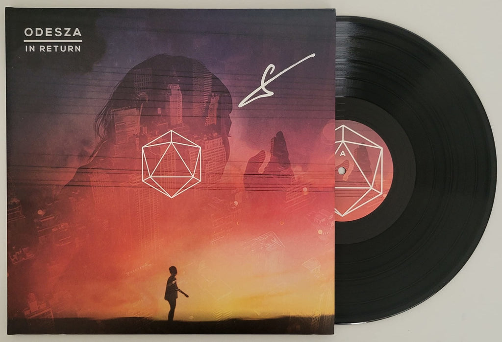 Clayton Knight signed Odesza In Return album COA proof autographed vinyl STAR