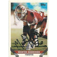 1993, Martin Harrison, San Francisco 49ers, Signed, Autographed, Topps Football Card, Card #333,