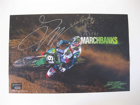 Garrett Marchbanks, supercross, motocross, signed, autographed, 11x17 Poster, COA Will Be Included