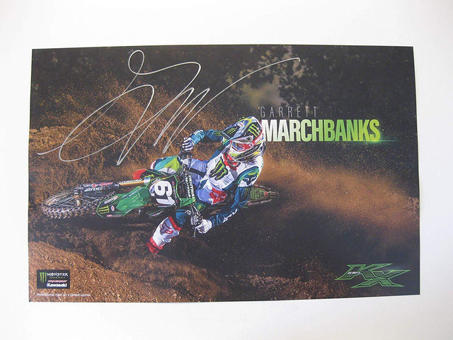 Garrett Marchbanks, supercross, motocross, signed, autographed, 11x17 Poster, COA Will Be Included