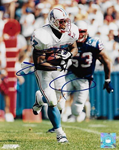 Eddie George Houston Oilers signed autographed, 8x10 Photo, COA with the proof photo will be included,