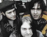 Krist Novoselic Chad Channing Nirvana 8x10 Photo COA Proof Autographed STAR
