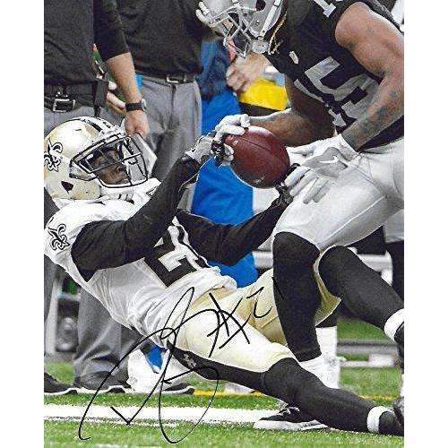 De'vante Harris, New Orleans Saints, Signed, Autographed, 8x10 Photo, a Coa with the Proof Photo of De'vante Signing Will Be Included