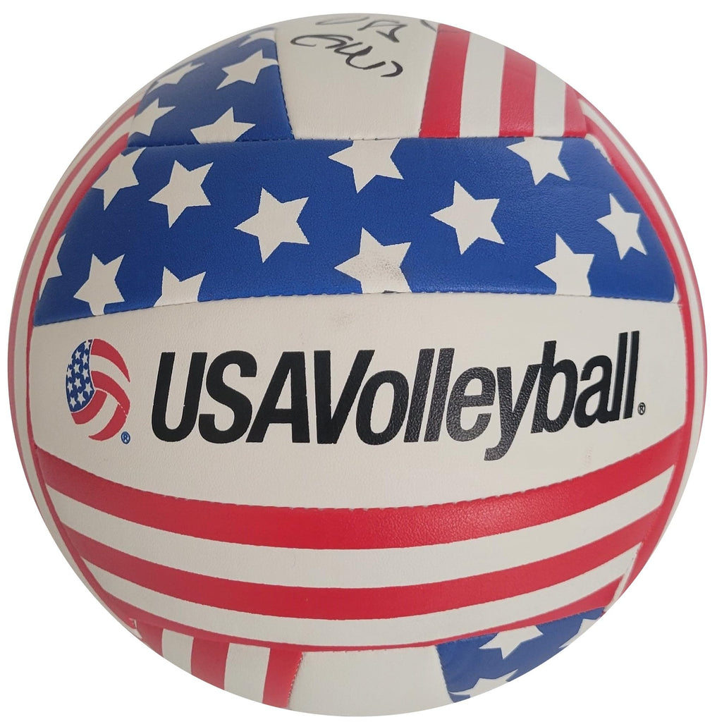 Kerri Walsh Jennings Signed USA Beach Volleyball Proof Autographed Olympic Gold.
