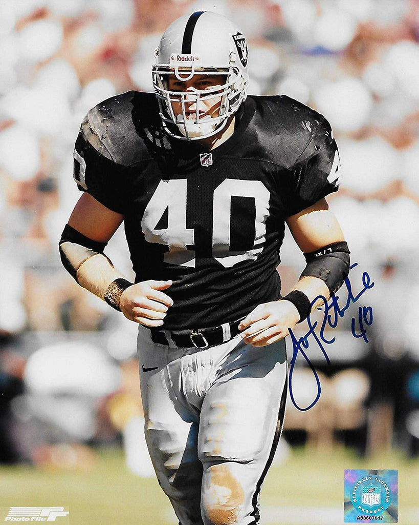 Jon Ritchie Oakland Raiders signed autographed, 8x10 Photo, COA will be included.