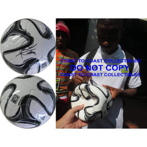 Maurice Edu, Philadelphia Union, Stoke City, Signed, Autographed, MLS Soccer Ball, a Coa with the Proof Photo of Maurice Signing the Ball Will Be Included..