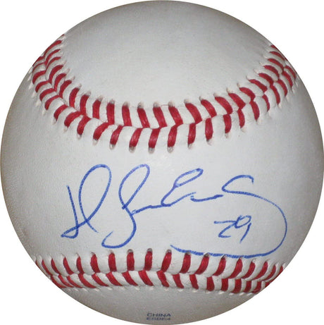 Hector Sanchez San Francisco Giants signed autographed baseball COA exact proof