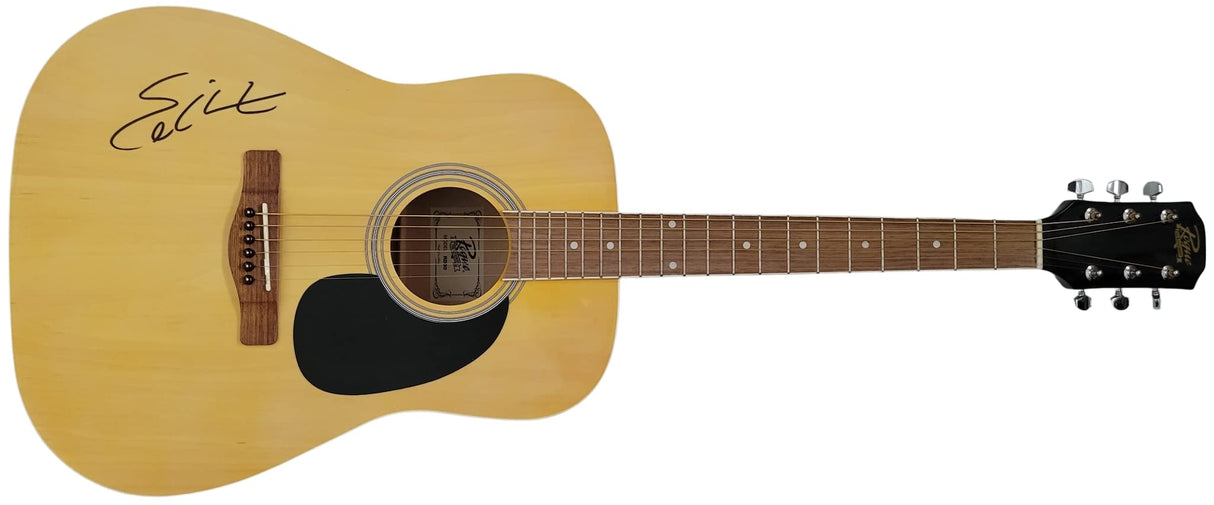 Eric Church country music star signed acoustic guitar COA exact proof star autographed
