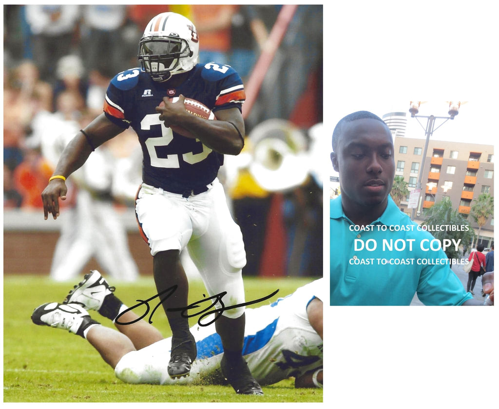 Ronnie Brown signed Auburn Tigers football 8x10 photo Proof COA autographed
