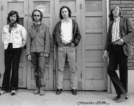 Henry Diltz Rock photographer signed 8x10 The Doors photo Proof COA STAR