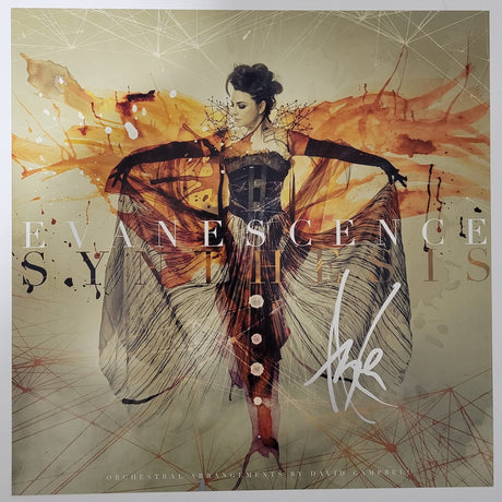 Amy Lee signed Evanescence Synthesis 12x12 Photo COA exact proof autographed STAR
