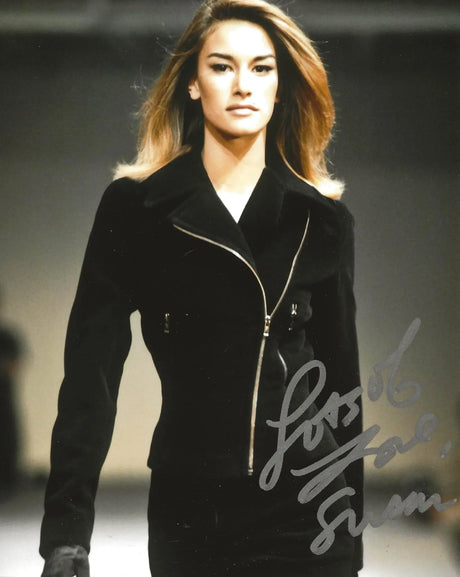 Susan Holmes McKagan model signed 8x10 photo proof COA autographed, Star..