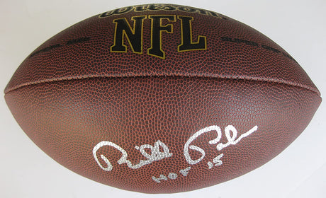 Bill Polian Buffalo Bills Indianapolis Colts signed football proof Beckett COA autographed