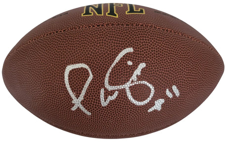 Phil Simms Signed Football Proof COA Autographed NFL New York Giants SB MVP