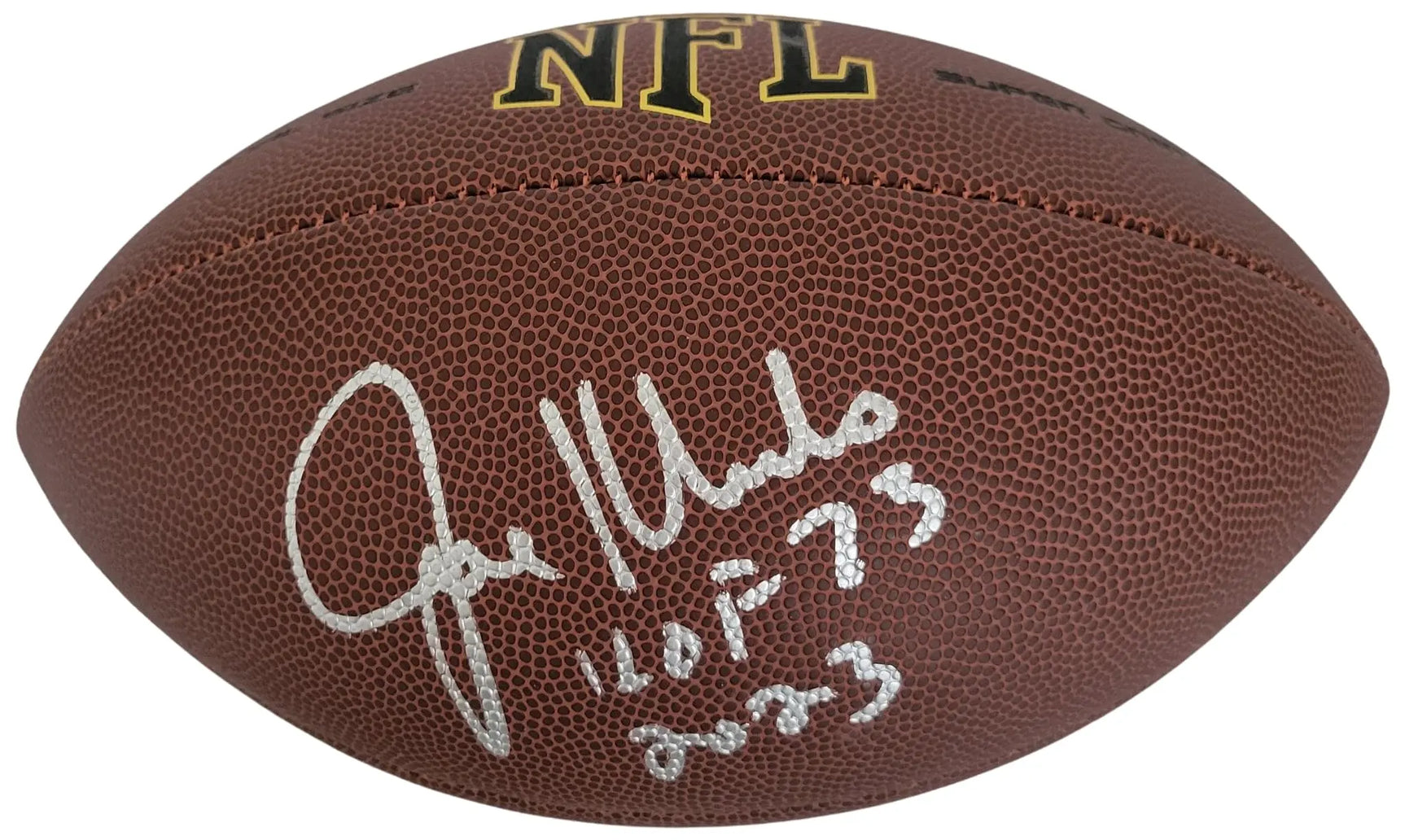 Joe Klecko Signed Football Proof COA Autographed New York Jets HOF