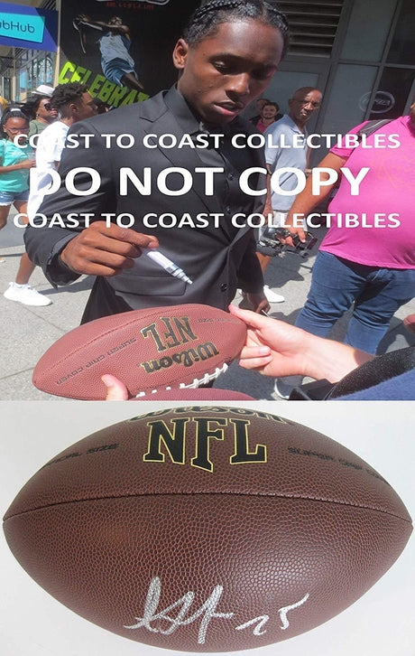 Adoree Jackson Tennessee Titans, USC Trojans, signed, autographed, NFL Football,proof COA