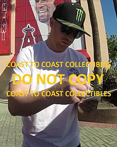 Ryan Villopoto supercross, motocross signed autographed, 8x10 photo,proof COA