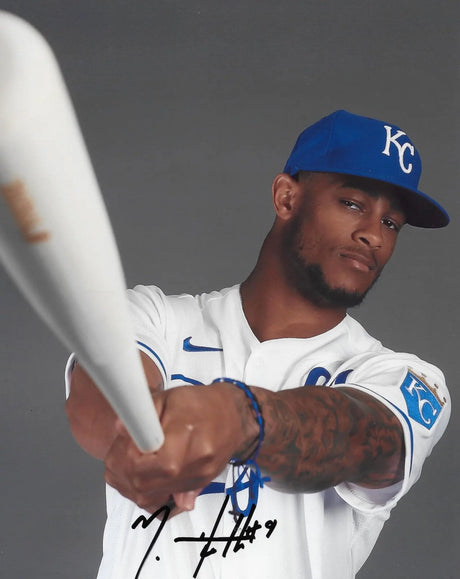 Nick Heath Signed 8x10 Photo Proof COA Kansas City Royals Baseball Autographed